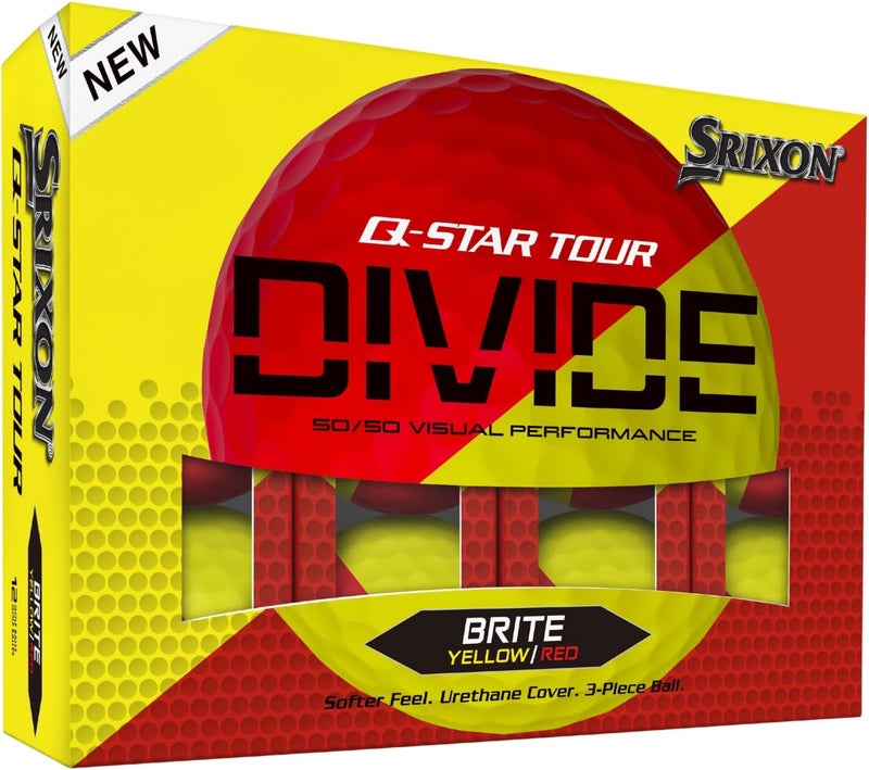 Srixon Q-Star Tour Divide Golf Balls - Image 1